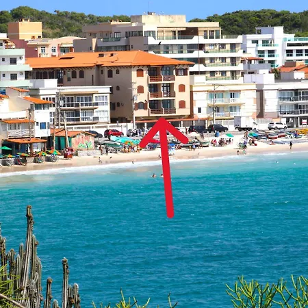 AP Beira Mar, Vista Mar, Garagem, 2 quartos, Prainha, Arraial do Cabo-3